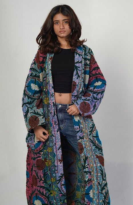 Vintage Quilted Kimono Jackets one of a kind