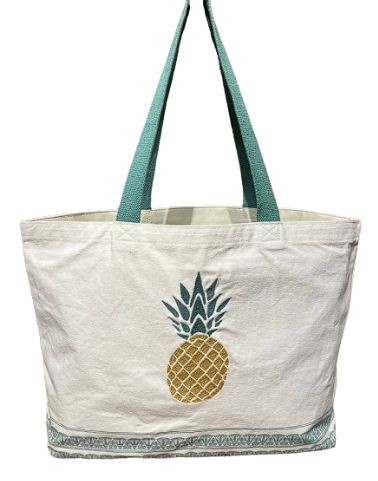 Resort Canvas Bags - pineapple