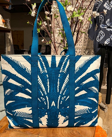 Resort Canvas Bags blue
