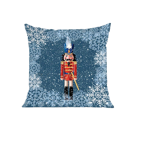 Holiday Collection Nutcracker blue Pillow Covers